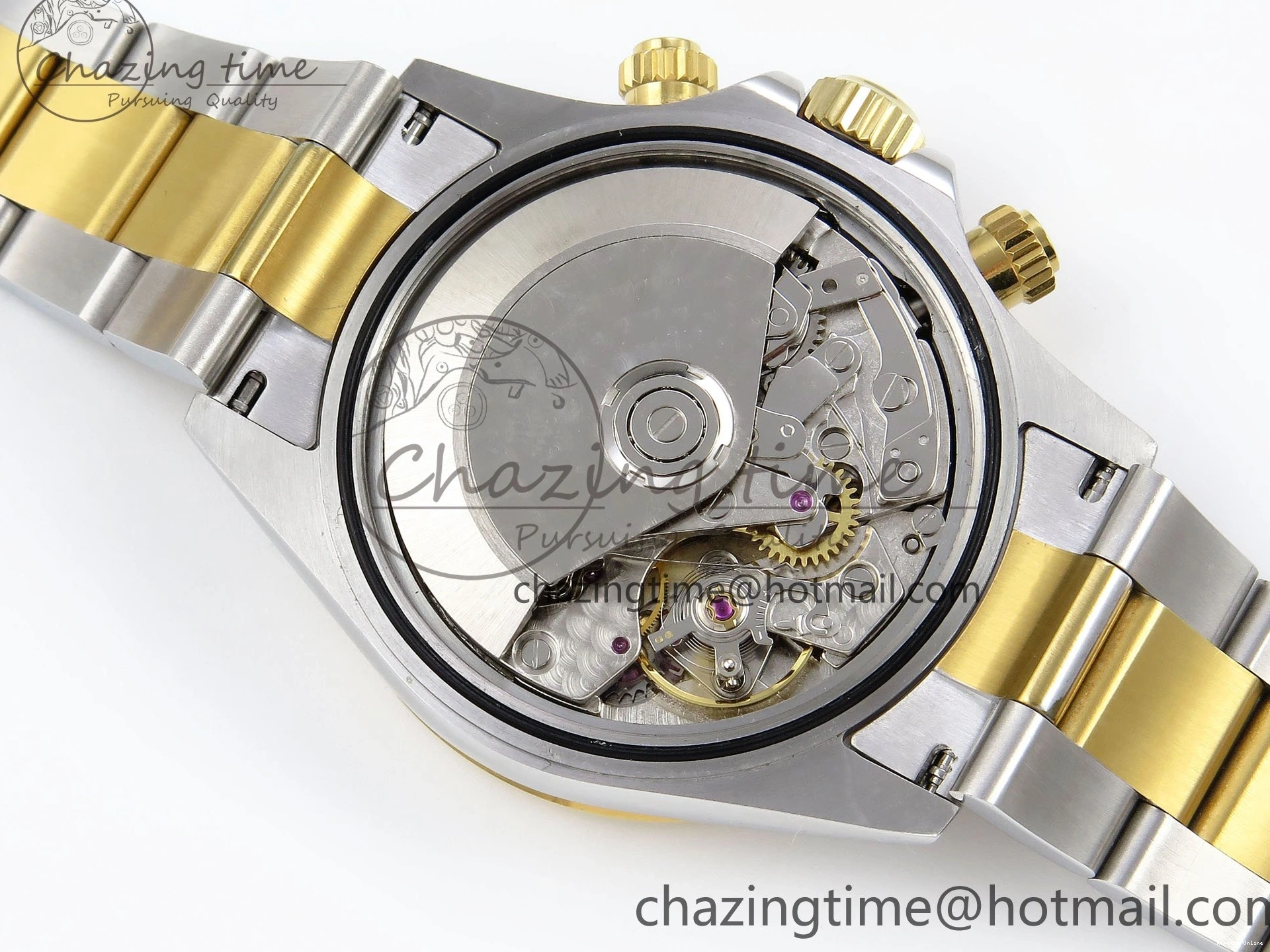 0204 Daytona 116523 SS YG VRF 1:1 Best Edition White Diamonds Dial on SS YG Bracelet A Premium 1644